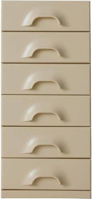 HKliving Chest Ladekast 6 Lades Cream - Foto 2