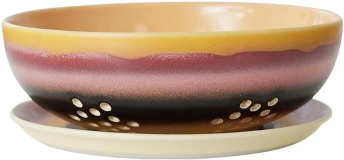 HKLIVING 70&apos;s Berry Bowl Fruitschaal Sunset