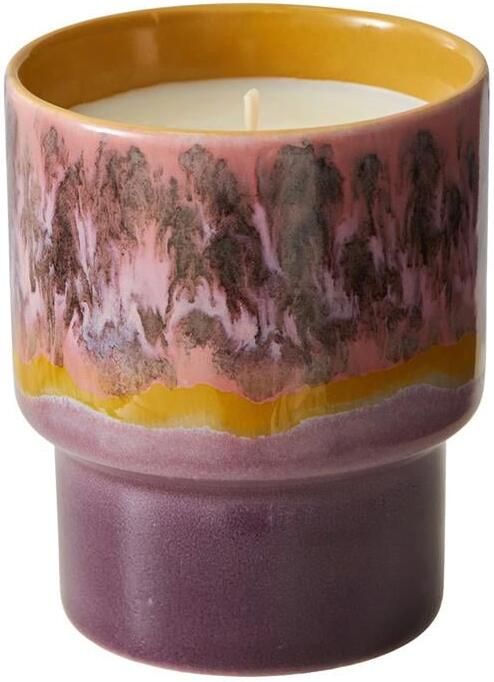 HKLIVING 70&apos;s Ceramics Geurkaars Small Cape Town