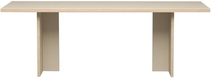 HKliving Dining Table Eettafel 220 x 90 cm Cream - Foto 4