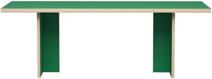 HKliving Dining Table Eettafel 220 x 90 cm Green - Foto 3