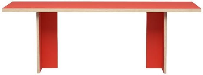 HKliving Dining Table Eettafel 220 x 90 cm Orange - Foto 4