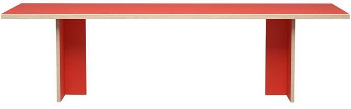 HKliving Dining Table Eettafel 280 x 100 cm Orange - Foto 3