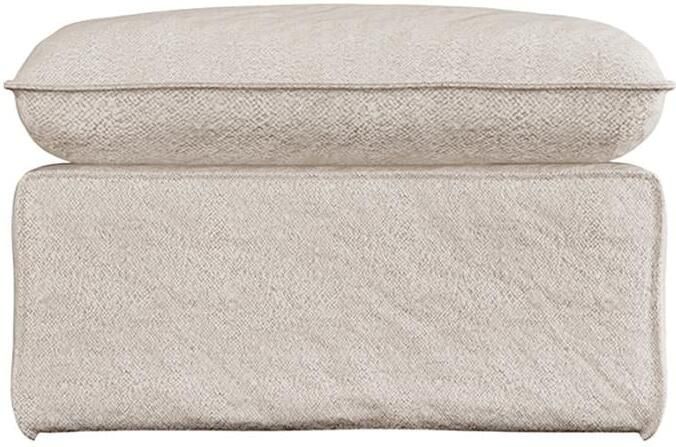 HKLIVING Nomad Hocker Bouclé Taupe