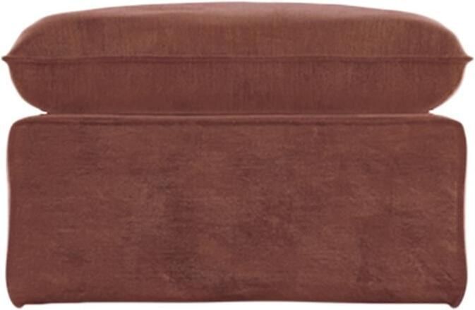 HKLIVING Nomad Hocker Velvet Magnolia