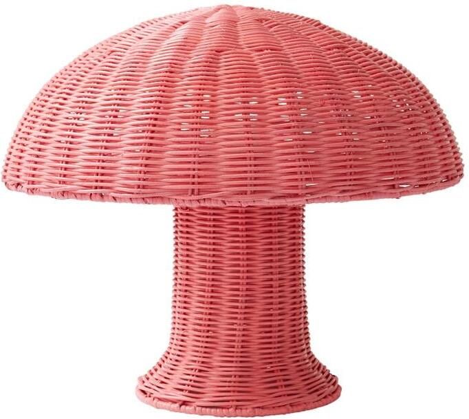 HKLIVING Rattan Tafellamp Blush