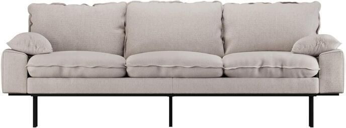 HKLIVING Retro Sofa 3-zitsbank Beige