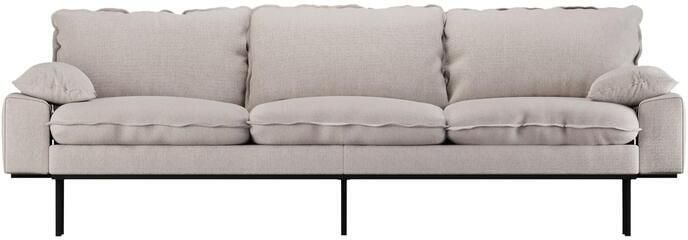 HKLIVING Retro Sofa 4-zitsbank Beige