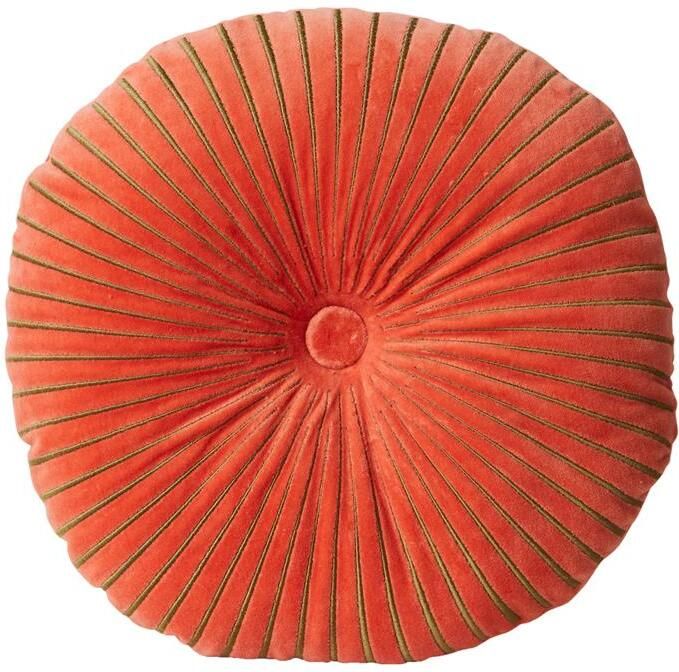 HKLIVING Round Ripple Sierkussen Ø 50 cm Sienna