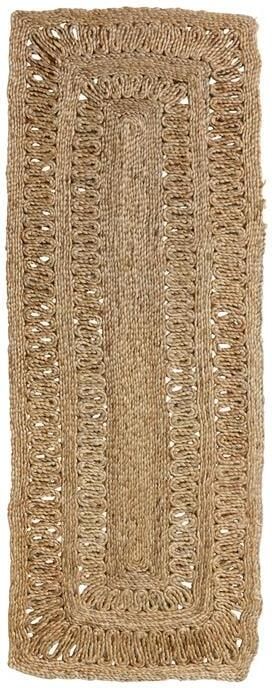 HKLIVING Soleil Jute Runner 70 x 200 cm Square