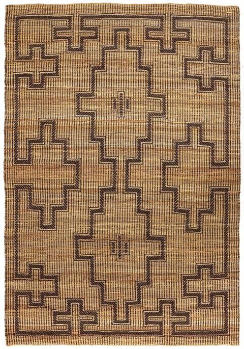 HKLIVING Tuareg Jute Vloerkleed 200 x 300 cm Bruin