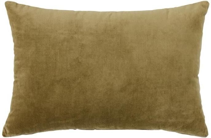 HKLIVING Velvet Sierkussen 40 x 60 cm Army Green