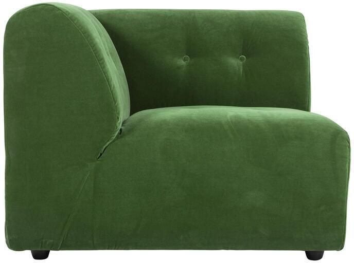 HKLIVING Vint Bank Element Hoekstuk Links Royal Velvet Groen - Foto 4