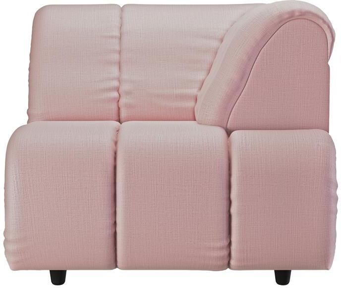 HKLIVING Wave Bank Element Hoekstuk Rechts Wise Blossom