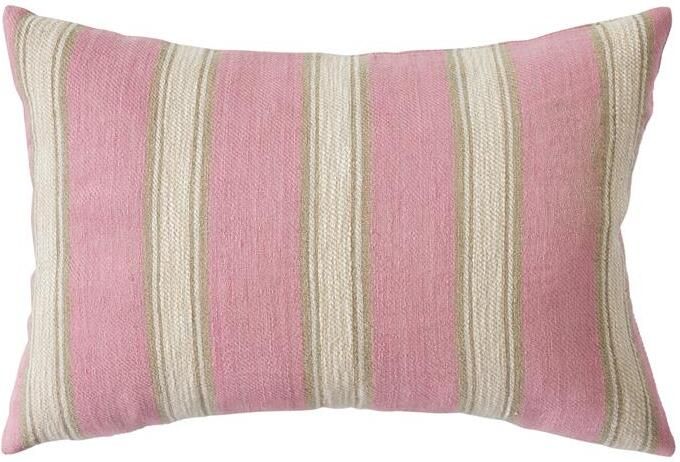 HKLIVING Woven Striped Sierkussen 40 x 60 cm Blush