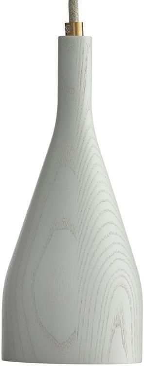 Hollands Licht Timber hanglamp large Ø14 wit essen