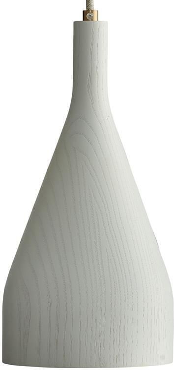 Hollands Licht Timber hanglamp medium Ø10 wit essen