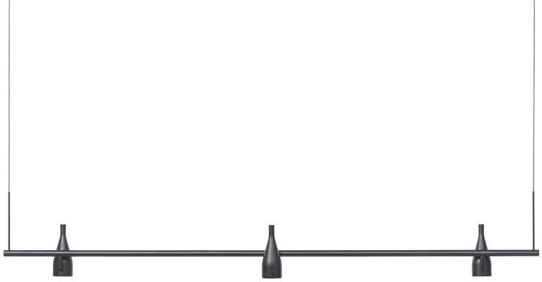 Hollands Licht Timber Line 3 hanglamp LED zwart essen