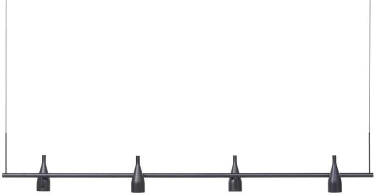 Hollands Licht Timber Line 4 hanglamp LED zwart essen