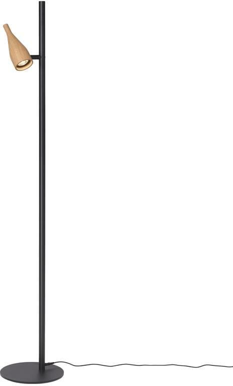 Hollands Licht Timber Lounge Single vloerlamp LED eiken