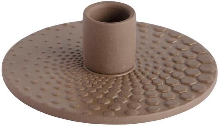 Home Delight Kandelaar Emma bruin keramiek