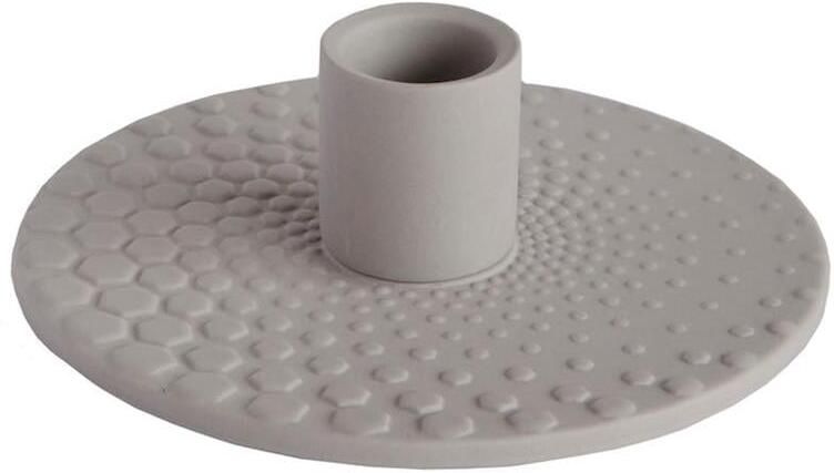 Home Delight Kandelaar Emma grijs keramiek