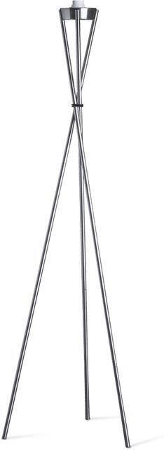 Home Sweet Home vloerlamp voet Tripod 48|48|149cm Geborsteld staal