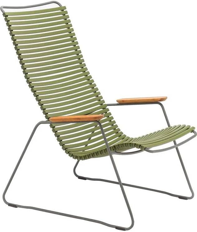 Houe Click Lounge Chair fauteuil olive green