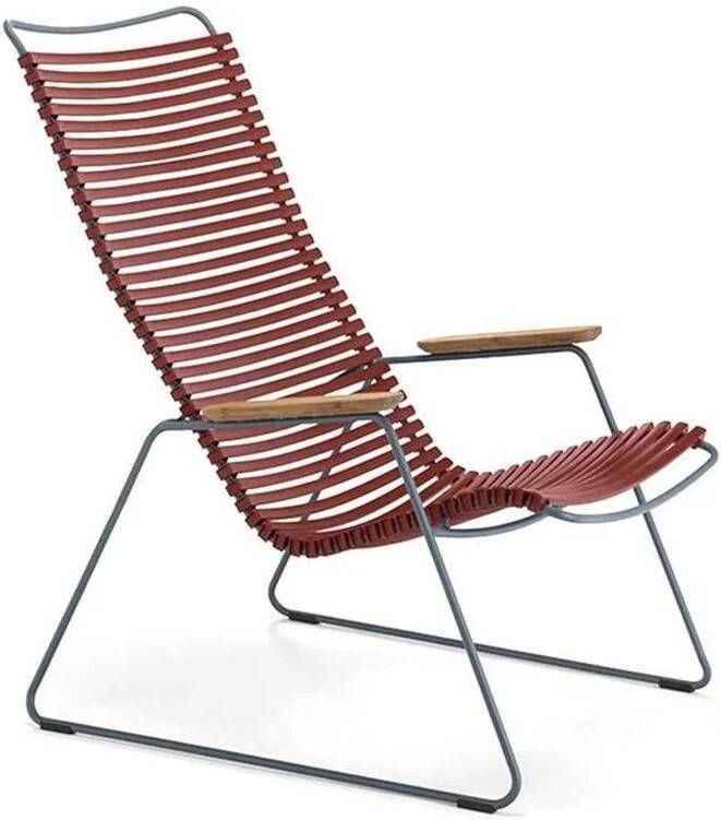 Houe Click Lounge Chair fauteuil paprika