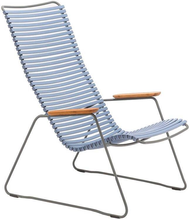 Houe Click Lounge Chair fauteuil pigeon blue