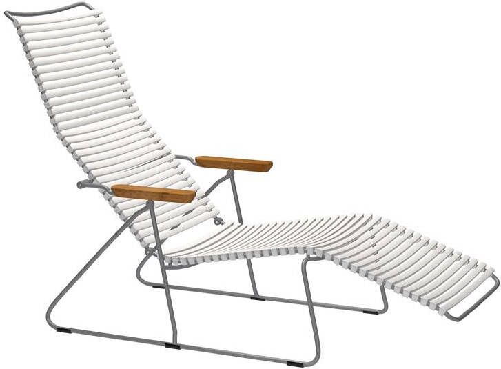 Houe Click Sunlounger ligstoel Muted White - Foto 1