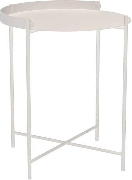 Houe Edge bijzettafel Ø46 Muted White