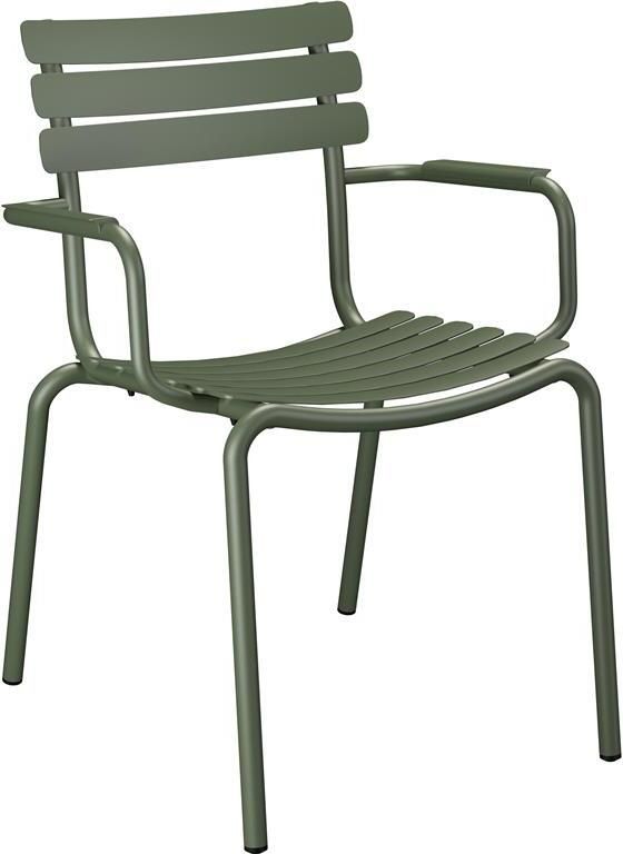 Houe Alua tuinstoel met armleuning Olive Green