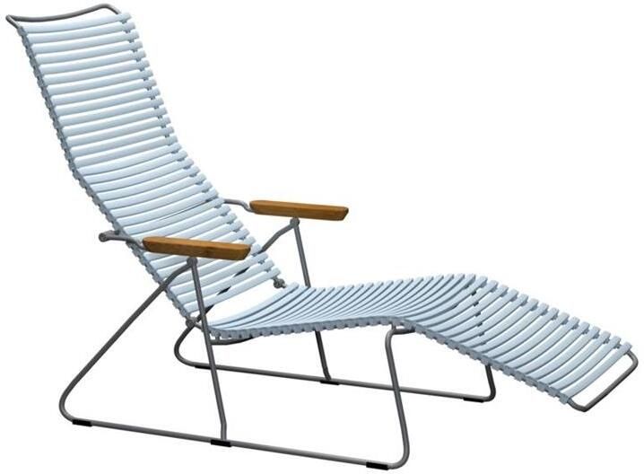 Houe Click Sunlounger ligstoel Dusty Light Blue