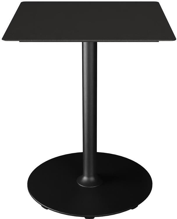 Houe Pico tuintafel 60x60 Black rond onderstel