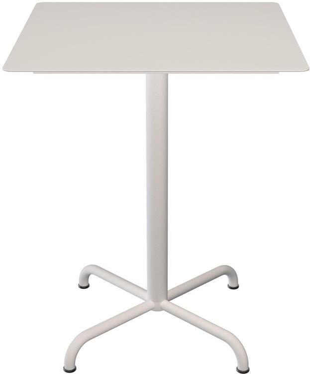 Houe Pico tuintafel 60x60 Muted white 4-ster onderstel
