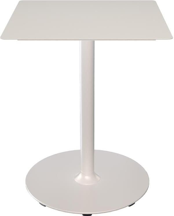 Houe Pico tuintafel 60x60 Muted white rond onderstel