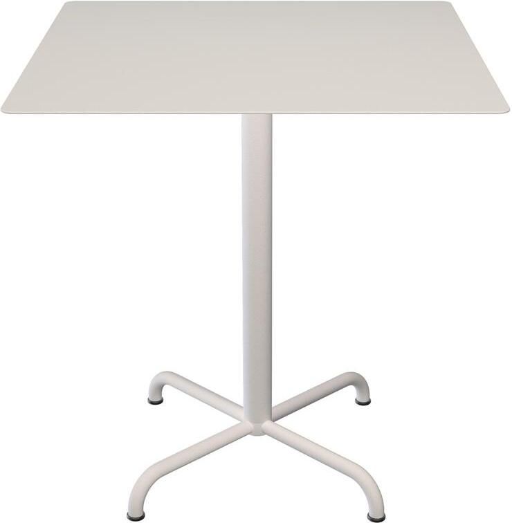 Houe Pico tuintafel 70x70 Muted white 4-ster onderstel