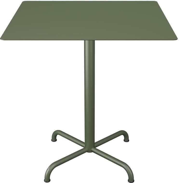 Houe Pico tuintafel 70x70 Olive green 4-ster onderstel