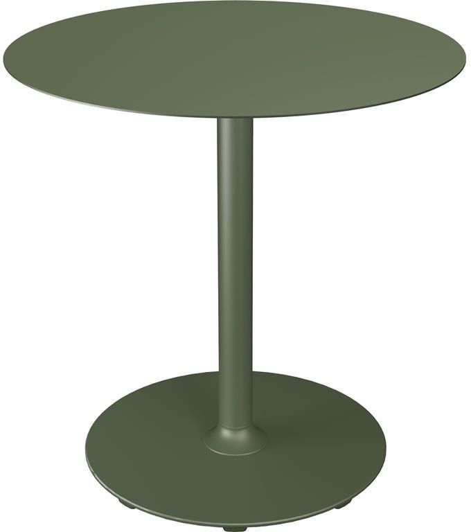 Houe Pico tuintafel Ø74 Olive green rond onderstel