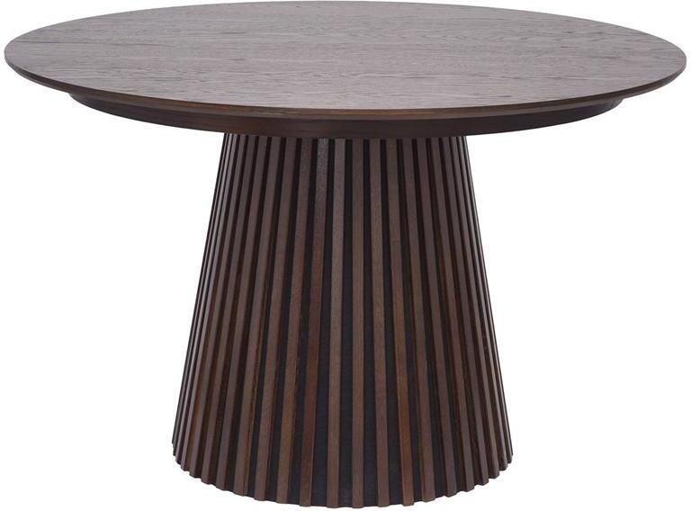 House Nordic Eettafel Osaka 120x120x75cm Donkerbruin Uitschuifbaar