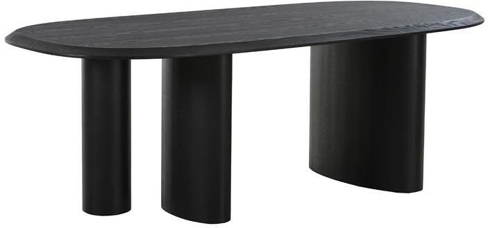 House Nordic Eettafel Ovaal 220cm Donkerbruin 6-8 Personen - Foto 2
