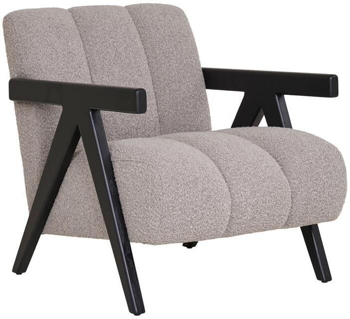 House Nordic Fauteuil Zand Polyester & MDF 83x68x76 cm Fauteuil Florence - Foto 2