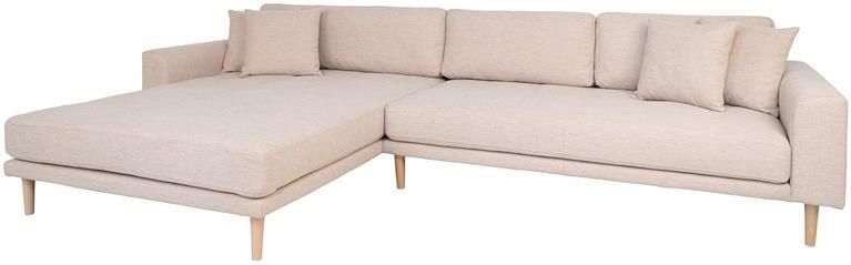 Hioshop Lido bank loungebank links gericht met 4 kussens - Foto 2