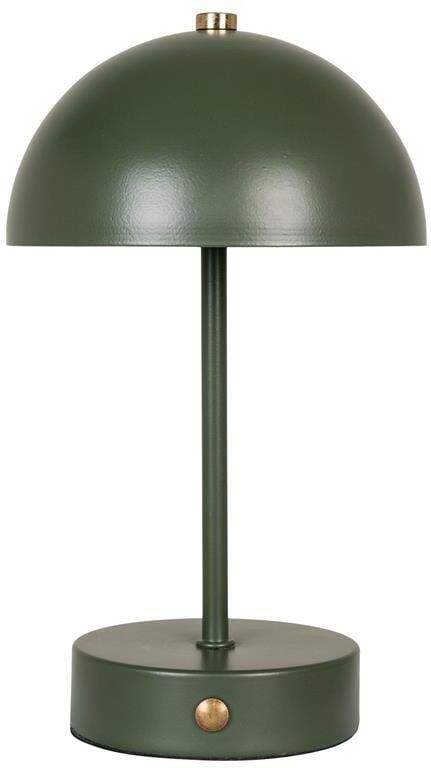 House Nordic Holt Groen LED Tafellamp Oplaadbaar