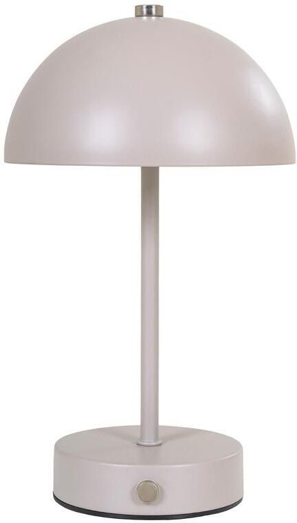 House Nordic Holt Zand LED Tafellamp Oplaadbaar