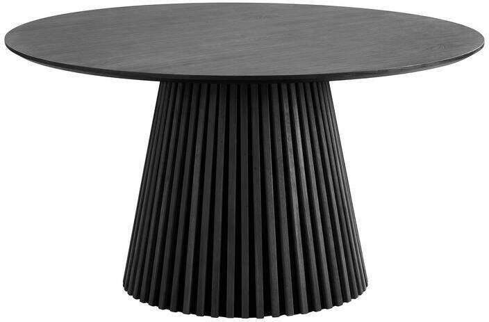 House Nordic Eettafel Osaka Zwart Eiken 140x140x75cm - Foto 3