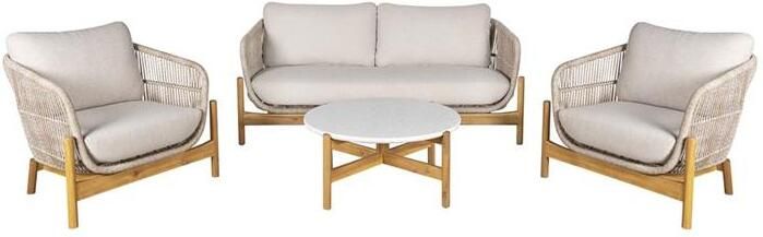 House Nordic Tuin Set Terracina Acaciahout