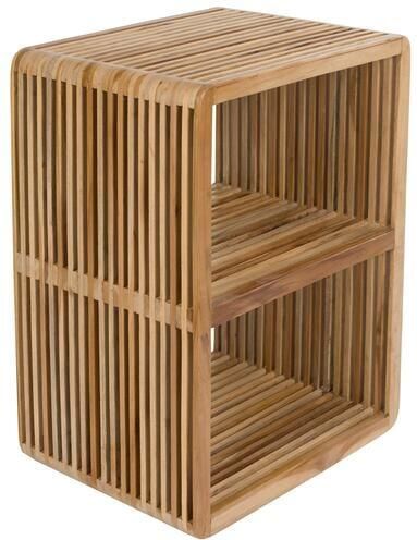 Housecraft Living Djia Kastje| Nachtkastje Teak Hout Middel Bruin - Foto 2