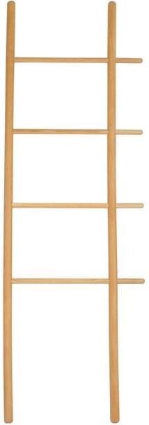 ZILT Wandrek Ladder Jovana Eikenhout 157 x 52cm Bruin